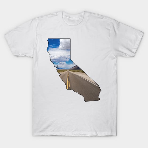 California (Death Valley) T-Shirt by gorff